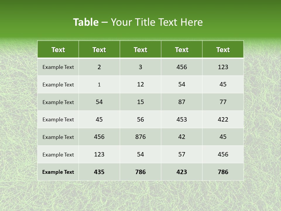 Environmental Environment Supply PowerPoint Template