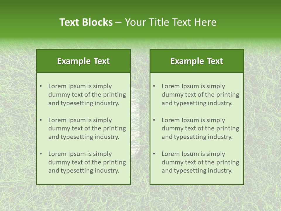 Environmental Environment Supply PowerPoint Template