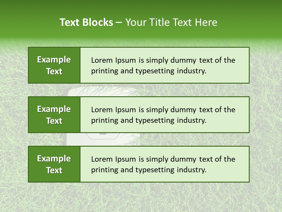 Environmental Environment Supply PowerPoint Template