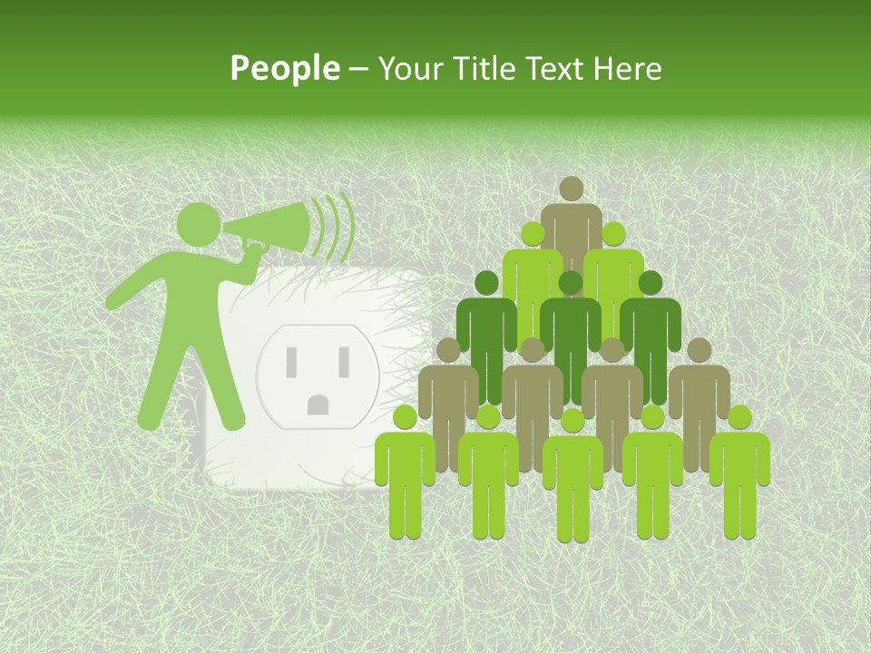 Environmental Environment Supply PowerPoint Template