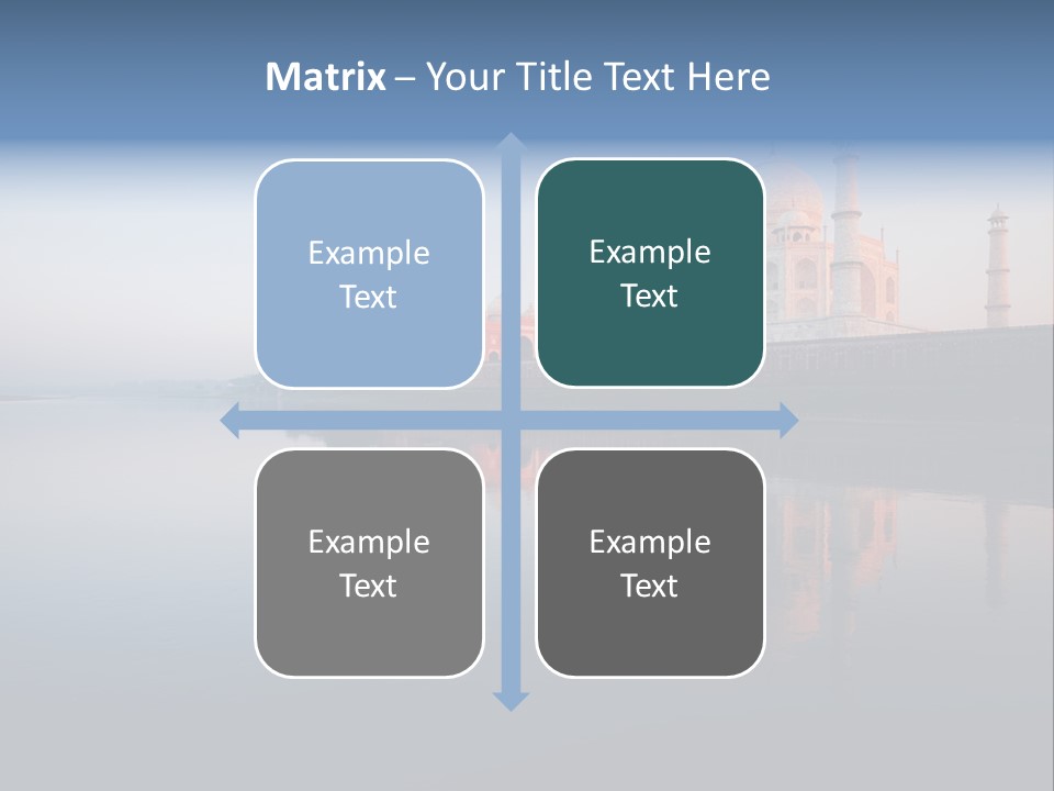 Agra India Temple PowerPoint Template