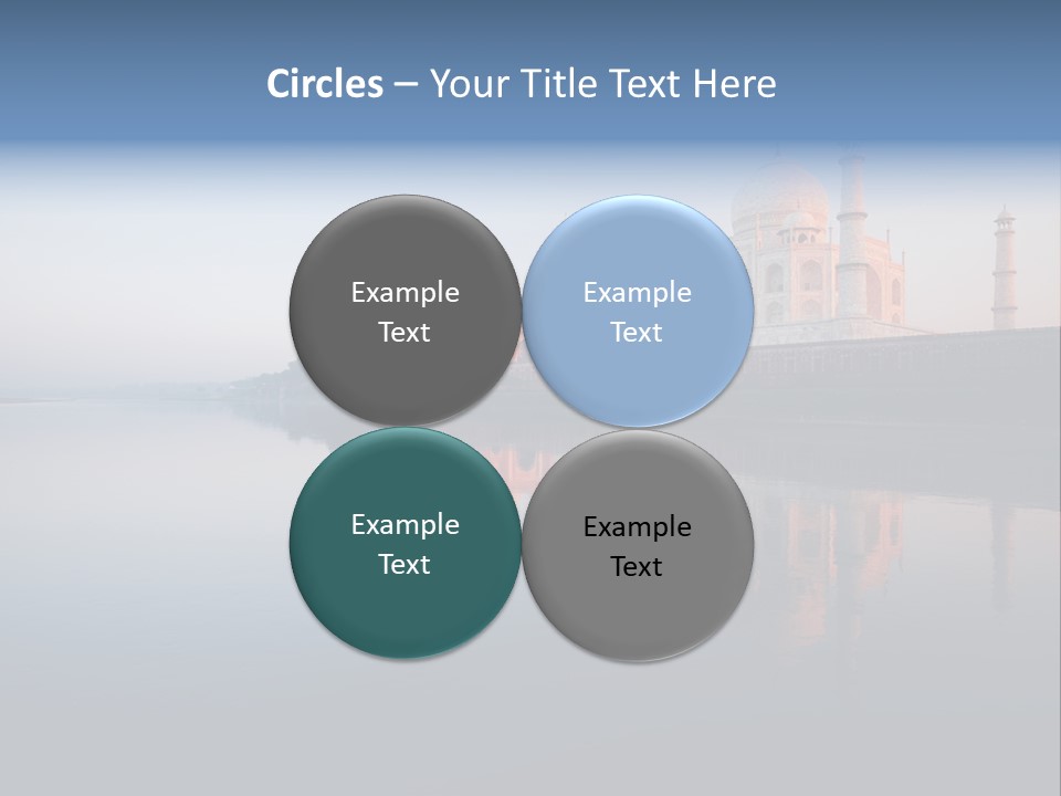 Agra India Temple PowerPoint Template