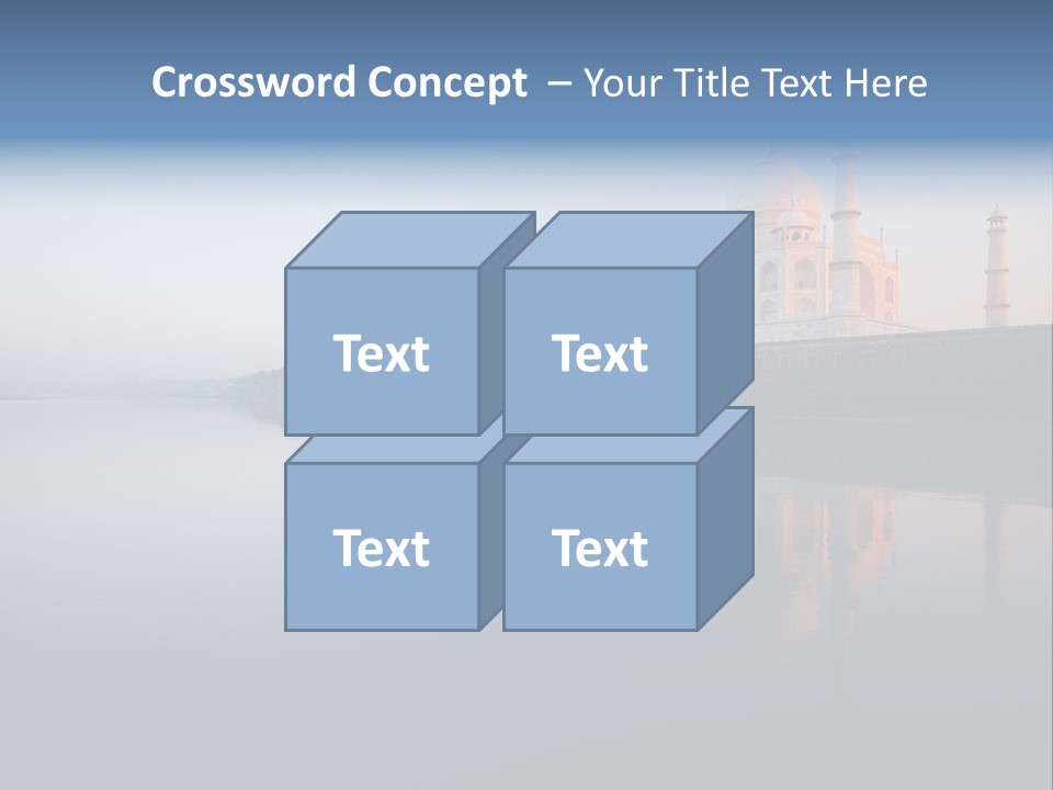 Agra India Temple PowerPoint Template