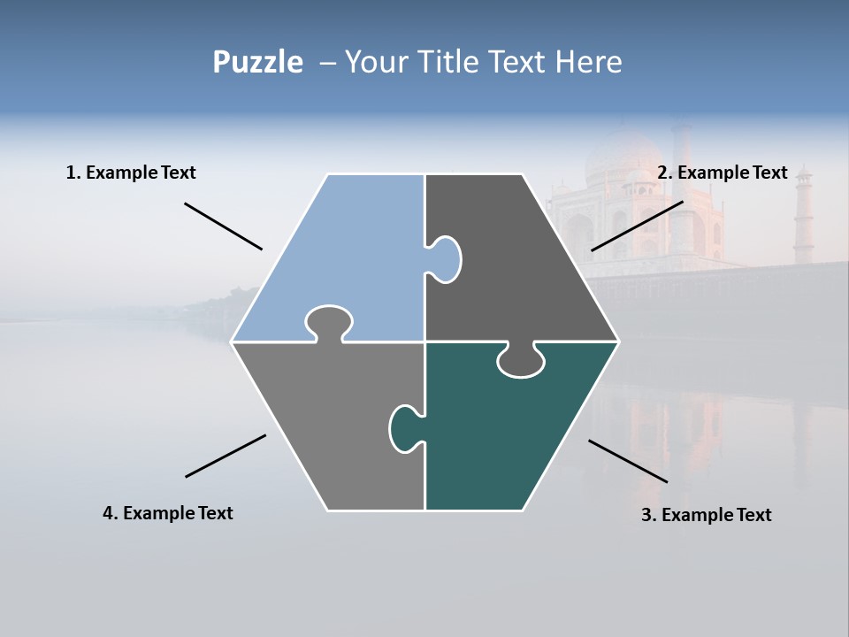 Agra India Temple PowerPoint Template