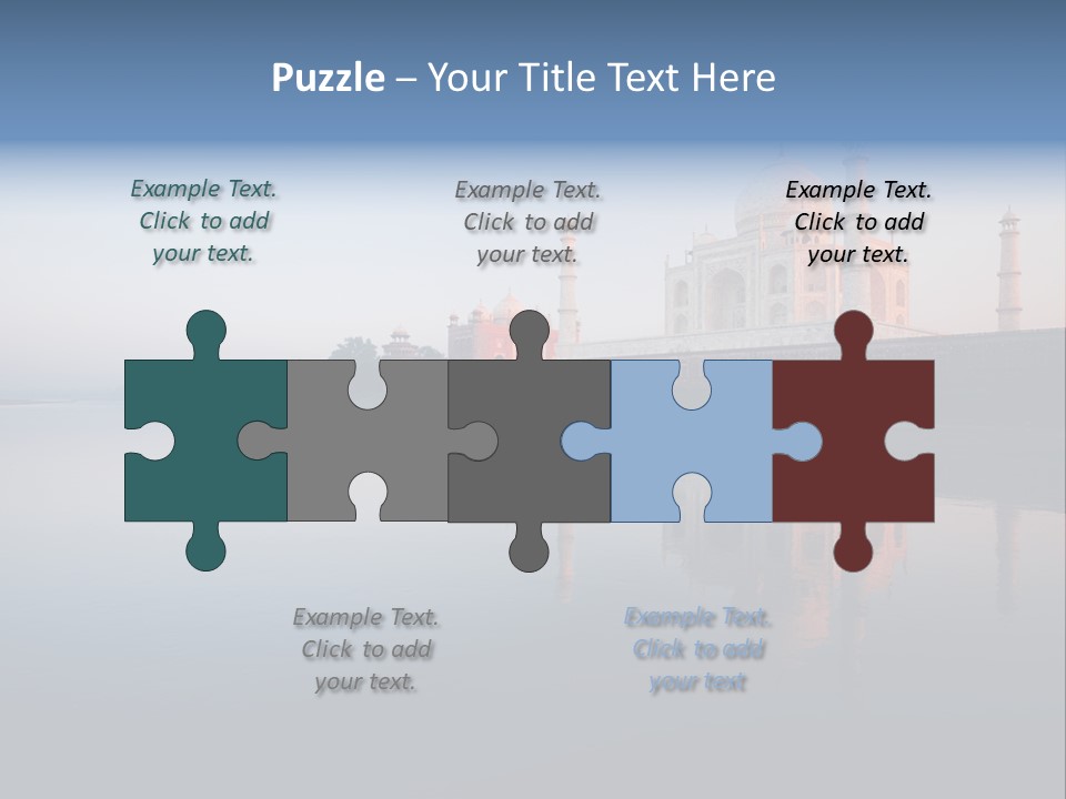 Agra India Temple PowerPoint Template