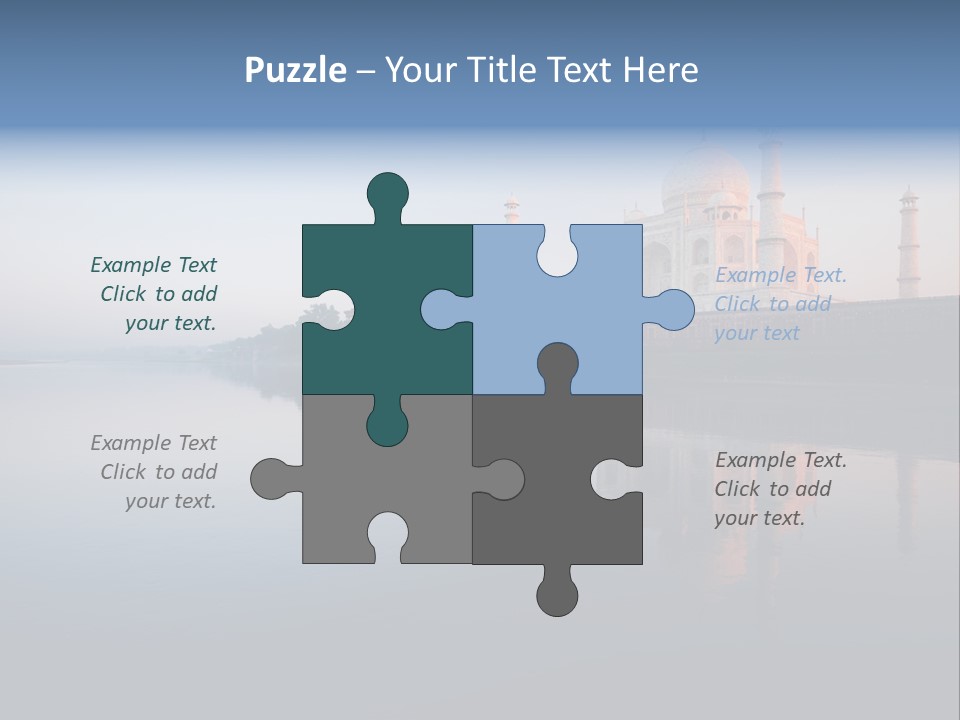 Agra India Temple PowerPoint Template