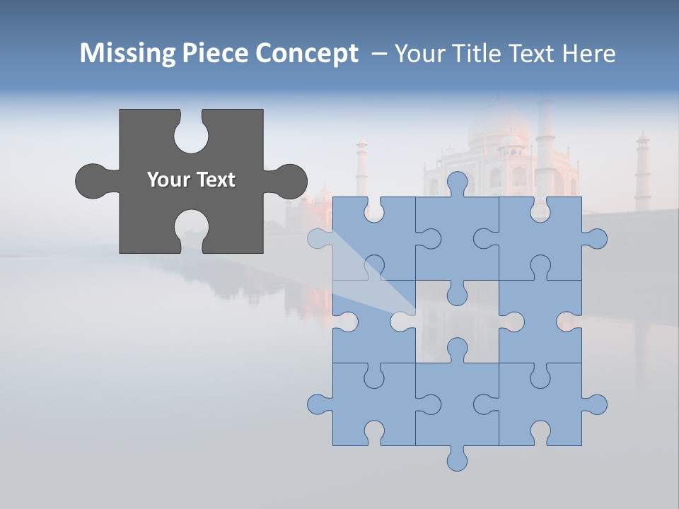 Agra India Temple PowerPoint Template