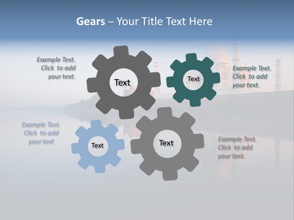 Agra India Temple PowerPoint Template