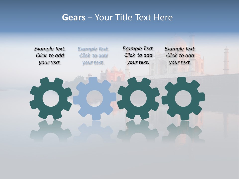 Agra India Temple PowerPoint Template