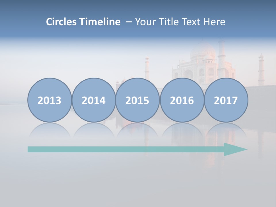 Agra India Temple PowerPoint Template