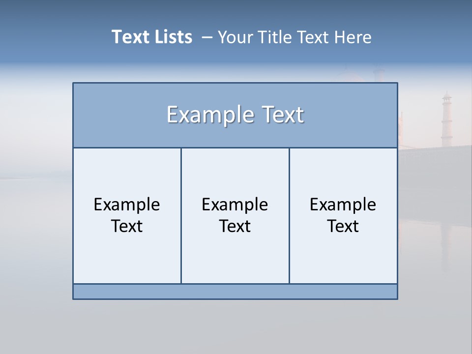 Agra India Temple PowerPoint Template