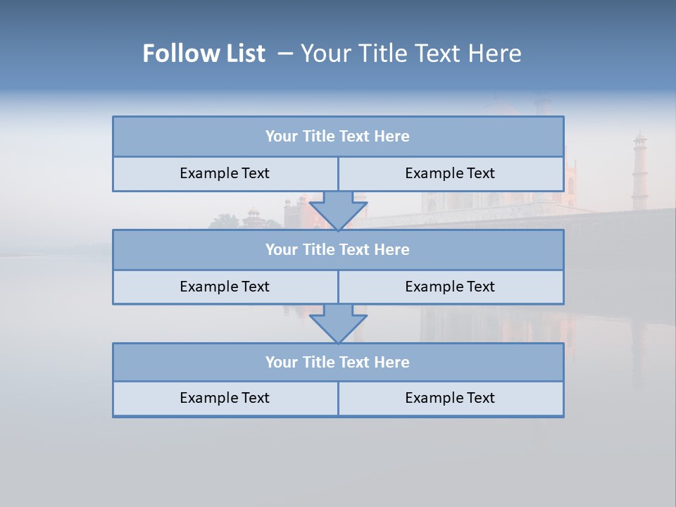Agra India Temple PowerPoint Template