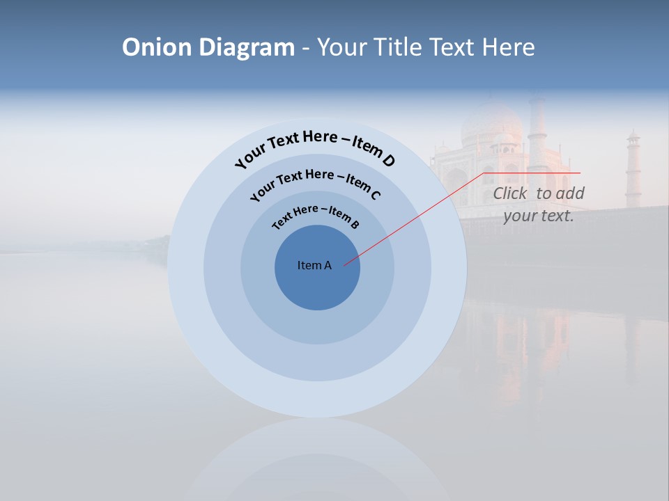 Agra India Temple PowerPoint Template