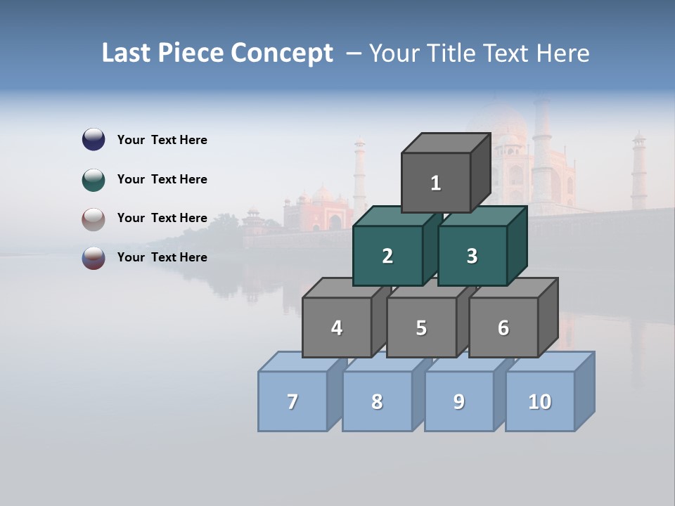 Agra India Temple PowerPoint Template