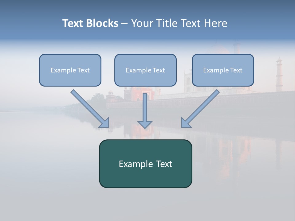 Agra India Temple PowerPoint Template