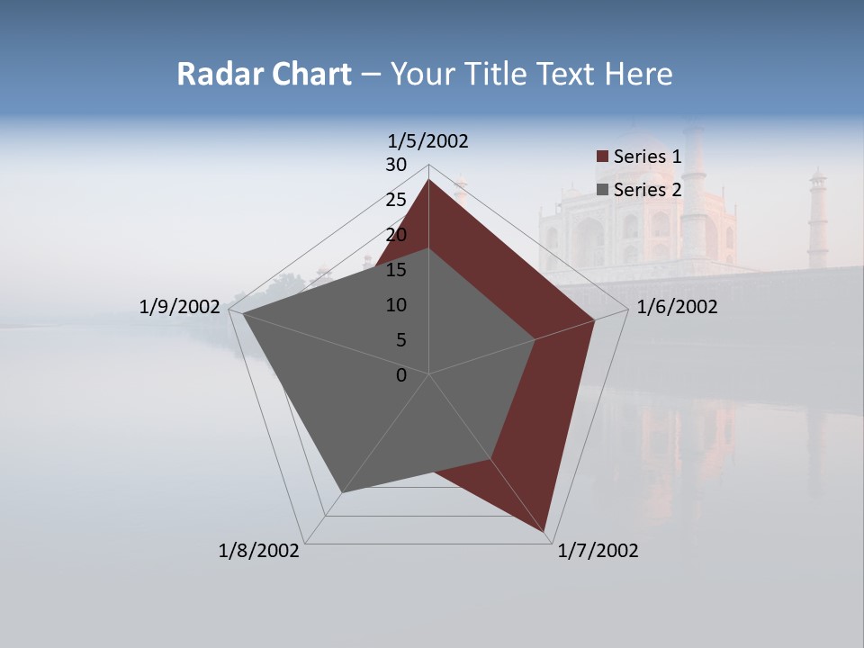 Agra India Temple PowerPoint Template