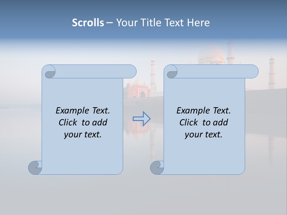 Agra India Temple PowerPoint Template