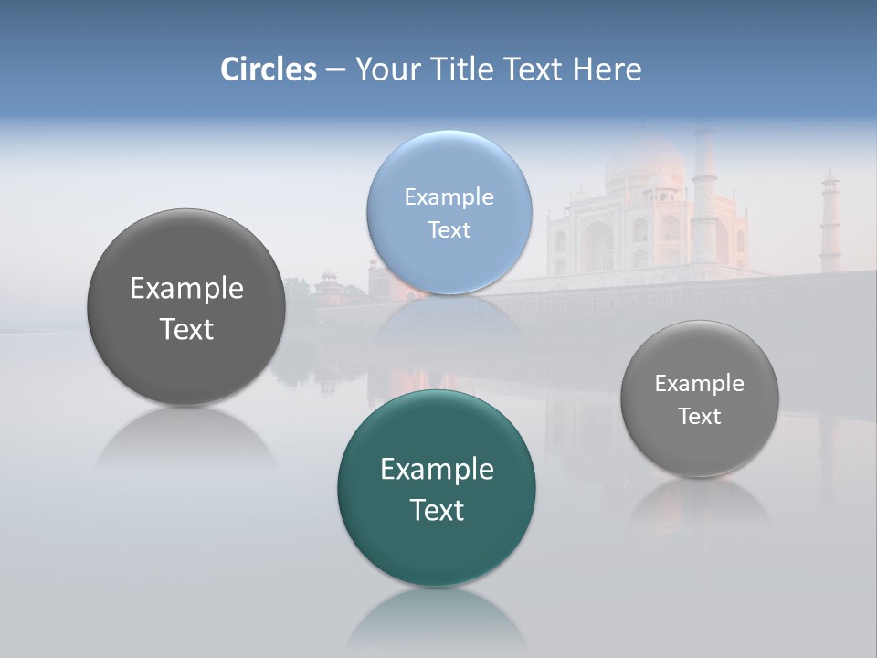 Agra India Temple PowerPoint Template
