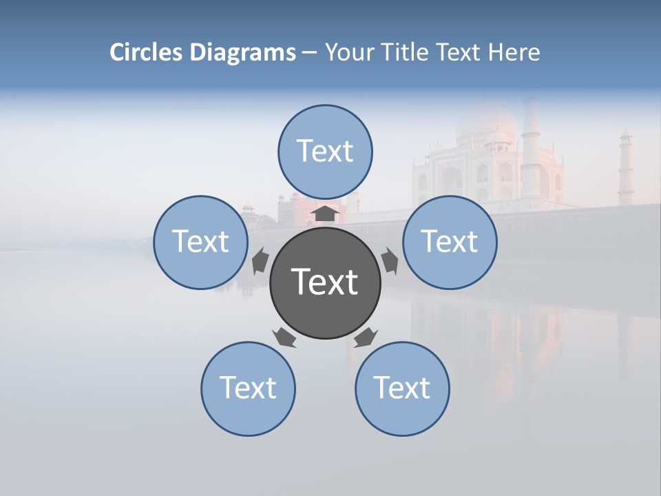 Agra India Temple PowerPoint Template