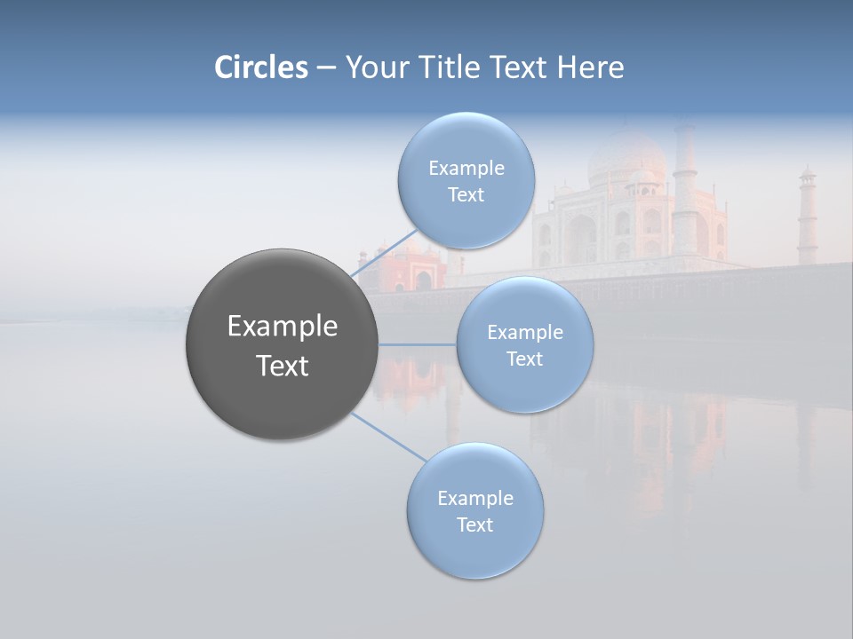 Agra India Temple PowerPoint Template