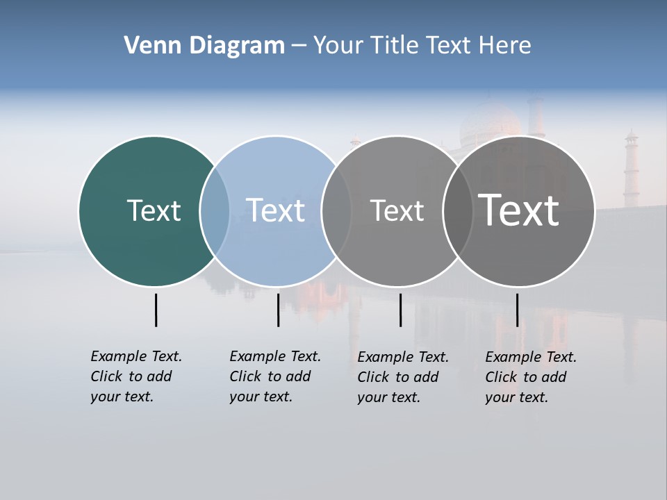 Agra India Temple PowerPoint Template