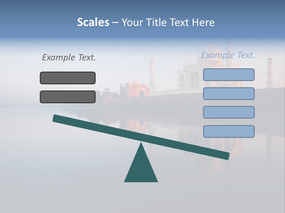 Agra India Temple PowerPoint Template