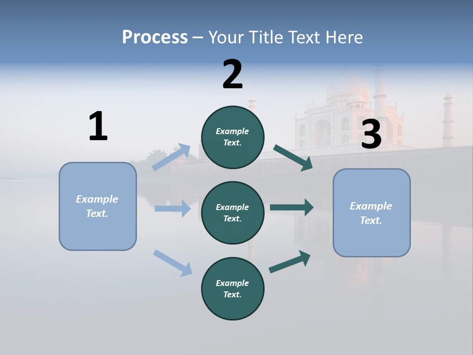 Agra India Temple PowerPoint Template