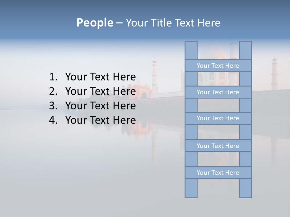 Agra India Temple PowerPoint Template