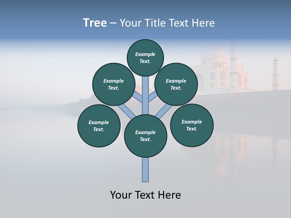 Agra India Temple PowerPoint Template
