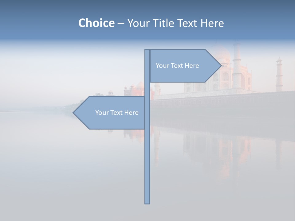 Agra India Temple PowerPoint Template