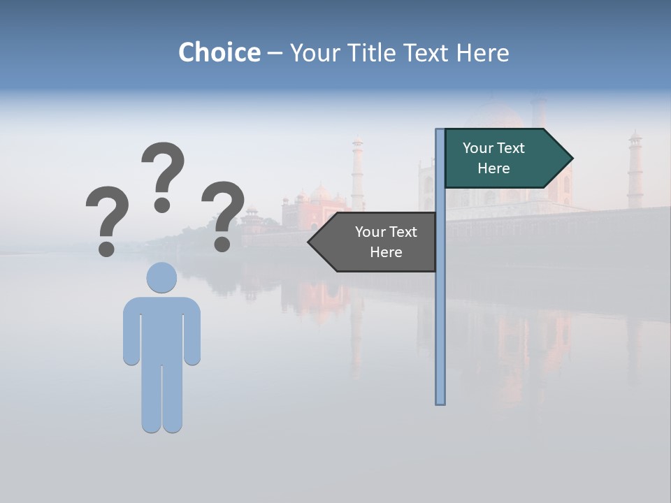 Agra India Temple PowerPoint Template