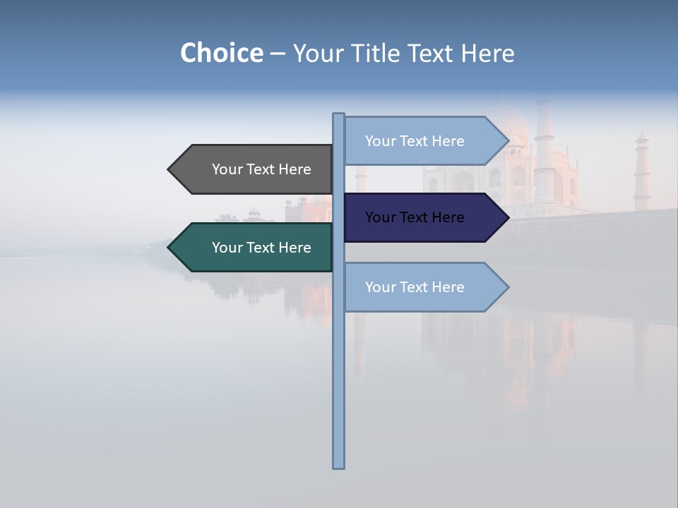 Agra India Temple PowerPoint Template