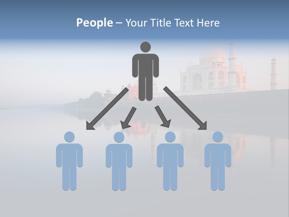 Agra India Temple PowerPoint Template