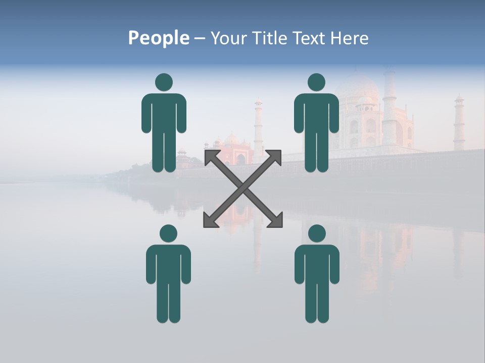 Agra India Temple PowerPoint Template