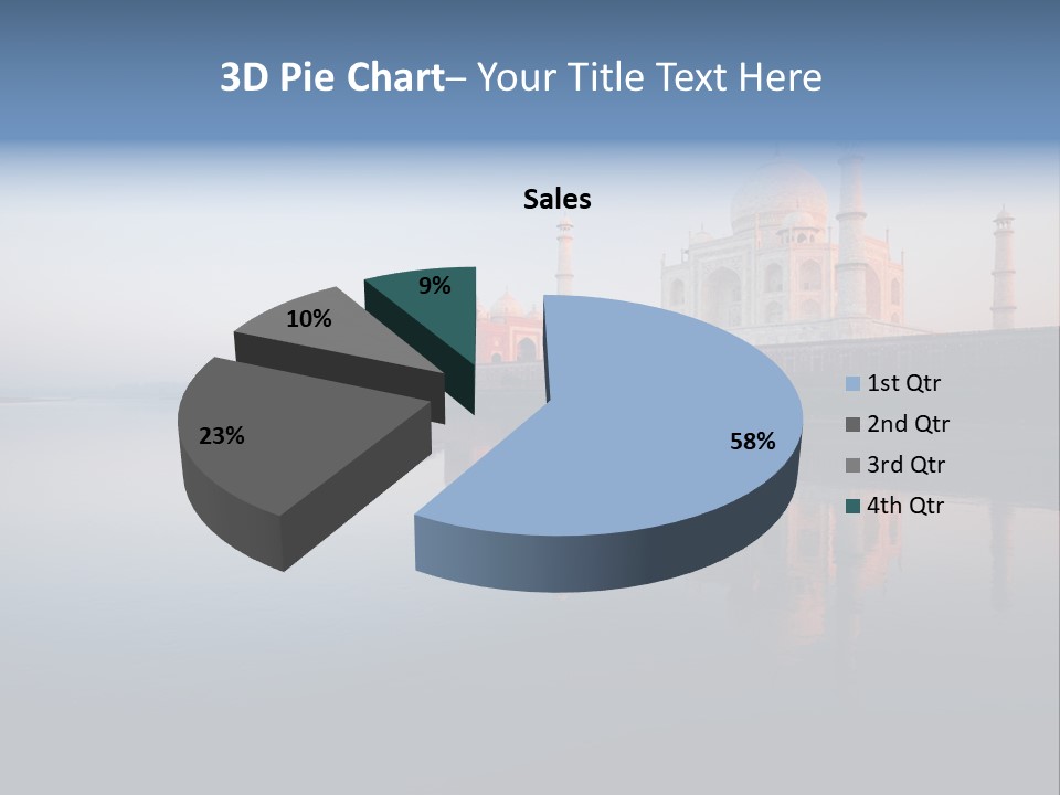 Agra India Temple PowerPoint Template