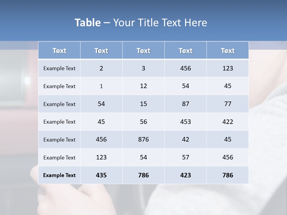 A Girl Is Texting On Her Phone While Driving A Car PowerPoint Template