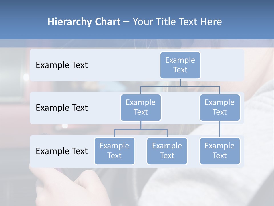 A Girl Is Texting On Her Phone While Driving A Car PowerPoint Template