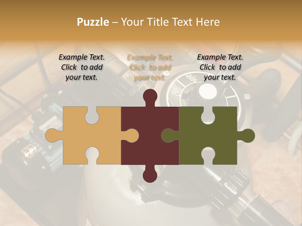 A Power Source With A Wrench On Top Of It PowerPoint Template