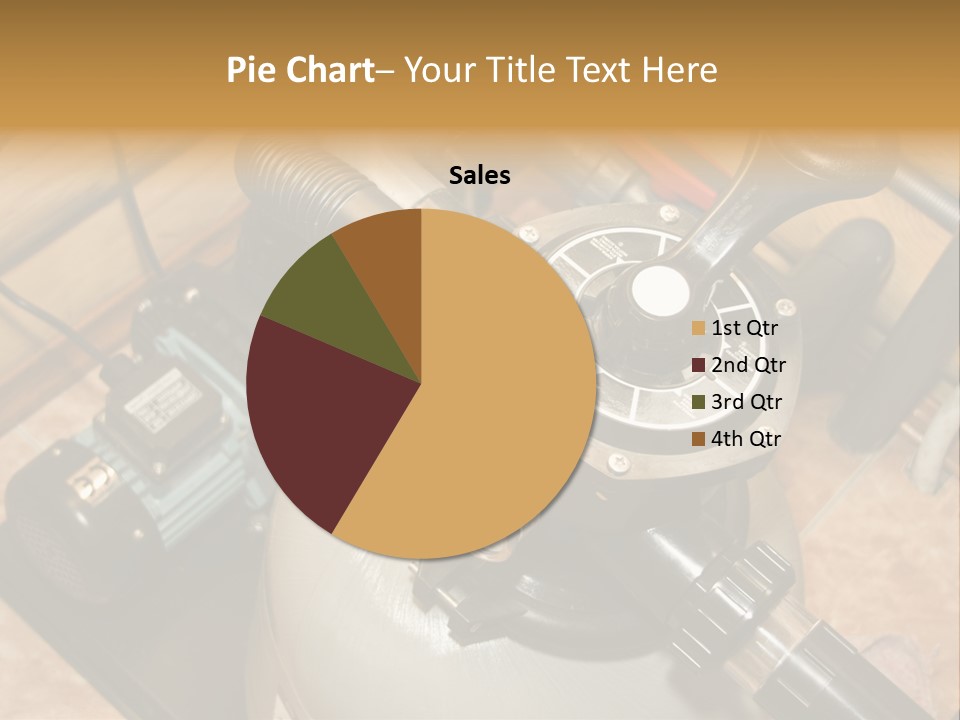 A Power Source With A Wrench On Top Of It PowerPoint Template