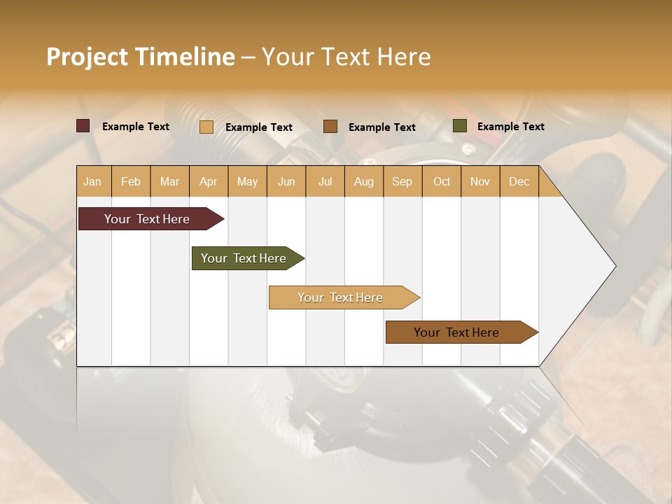 A Power Source With A Wrench On Top Of It PowerPoint Template