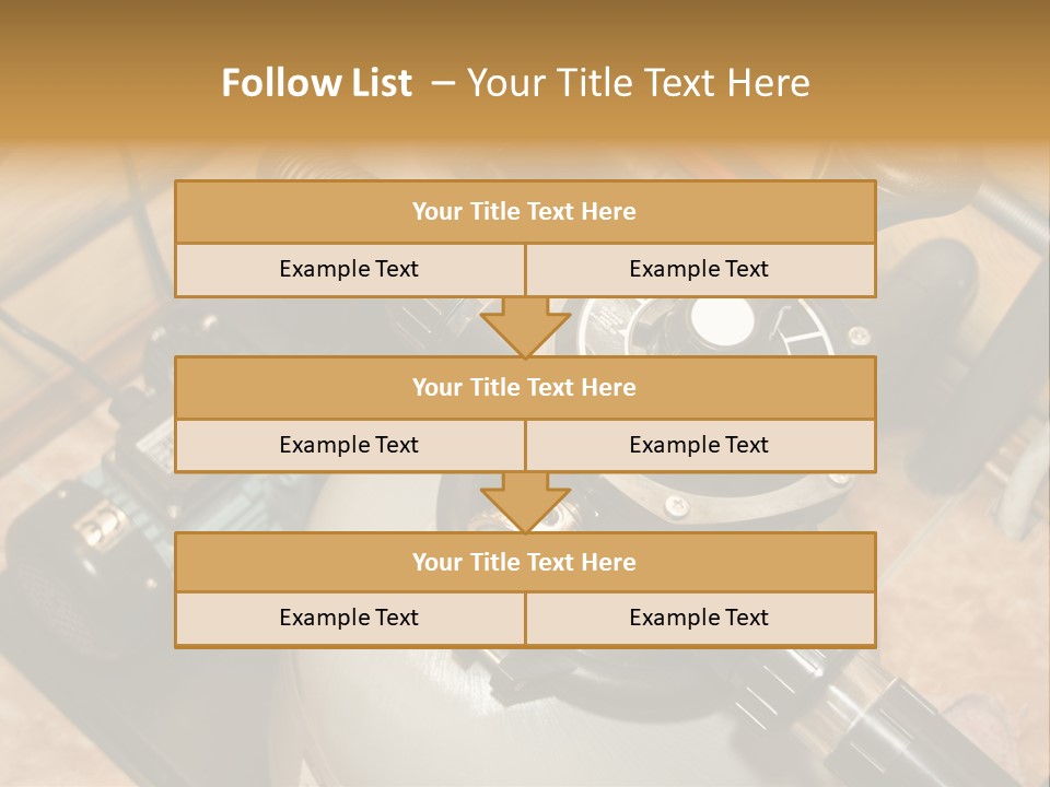 A Power Source With A Wrench On Top Of It PowerPoint Template