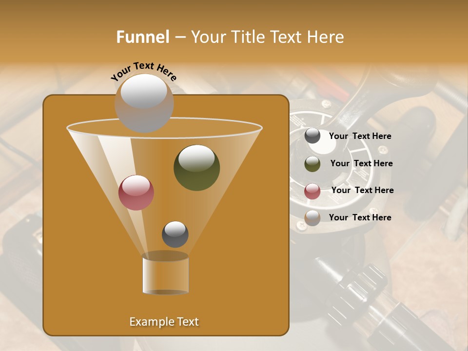 A Power Source With A Wrench On Top Of It PowerPoint Template