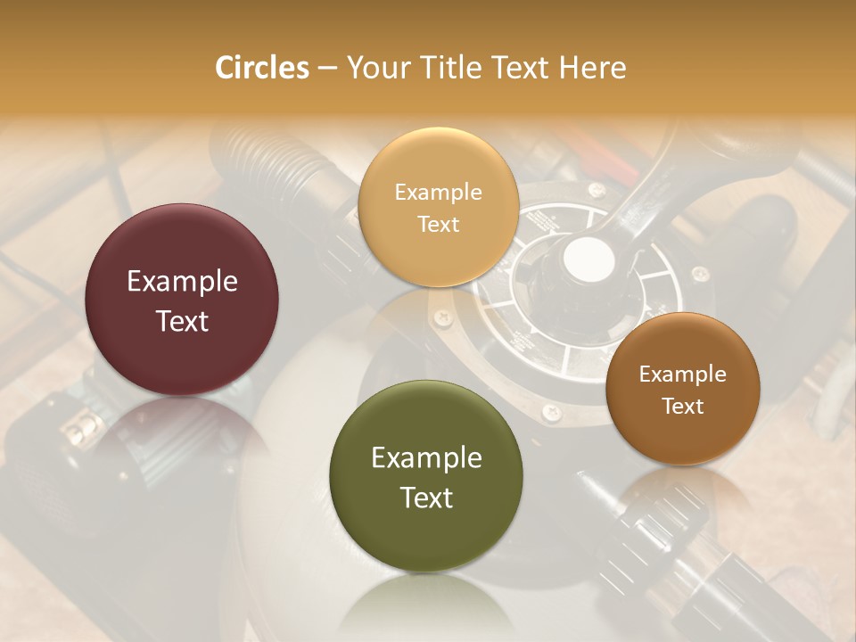 A Power Source With A Wrench On Top Of It PowerPoint Template