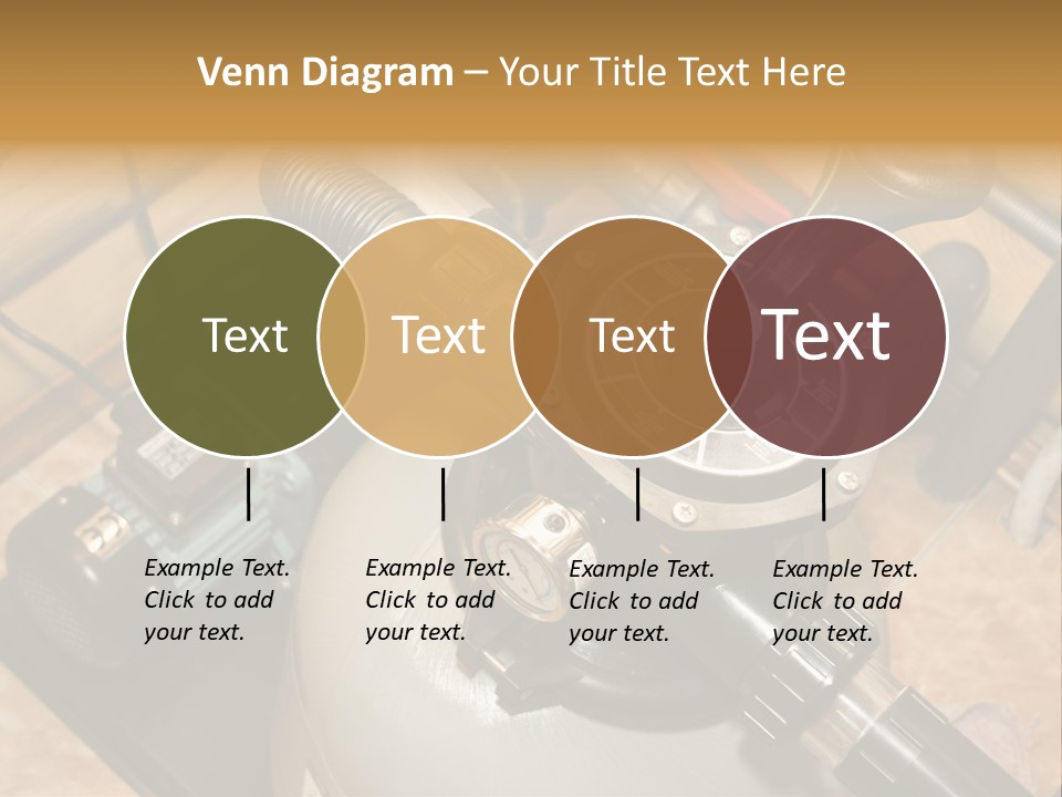 A Power Source With A Wrench On Top Of It PowerPoint Template