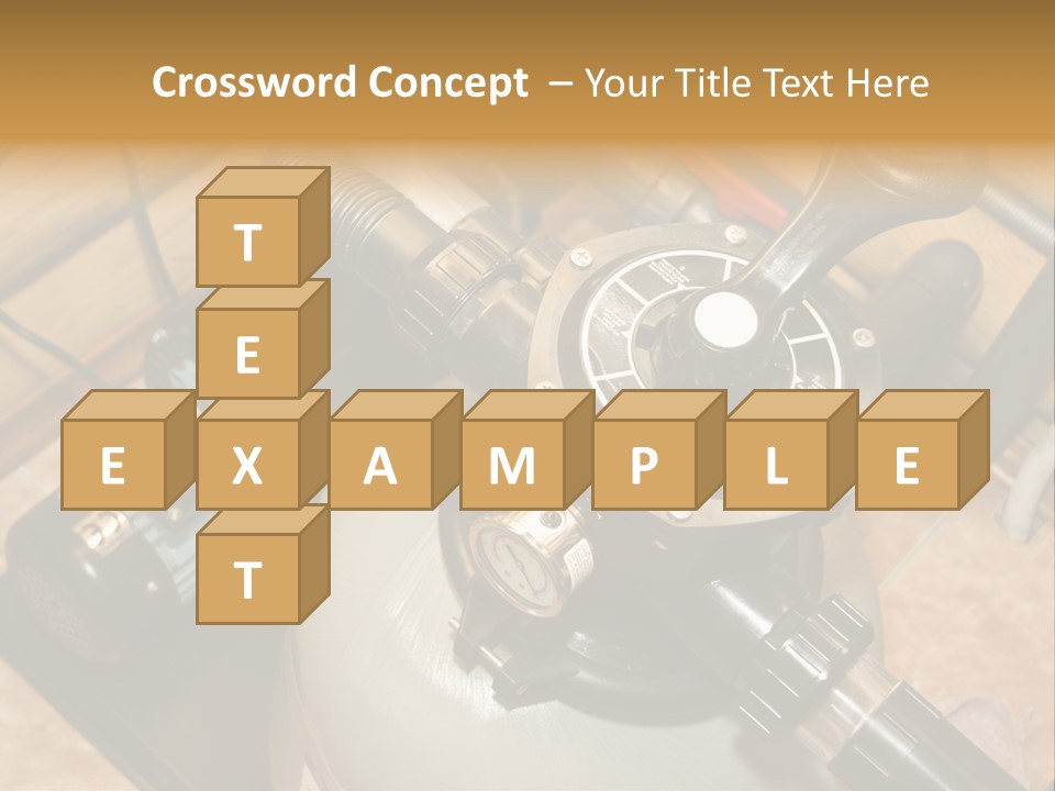 A Power Source With A Wrench On Top Of It PowerPoint Template