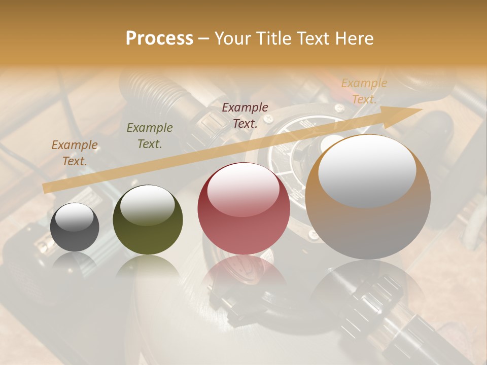 A Power Source With A Wrench On Top Of It PowerPoint Template