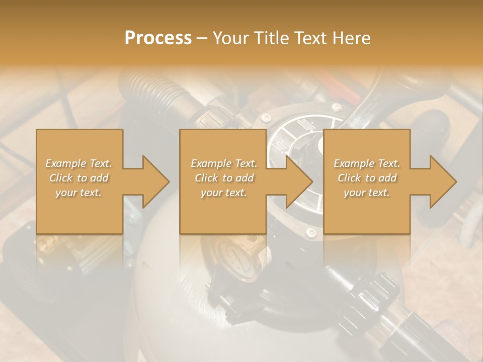A Power Source With A Wrench On Top Of It PowerPoint Template