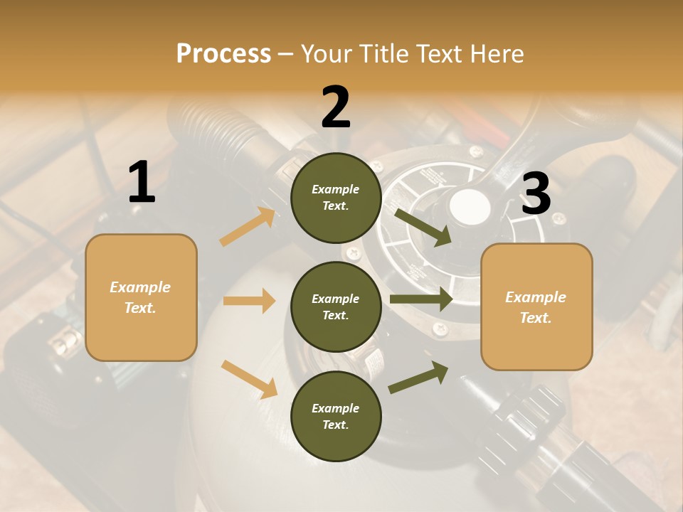 A Power Source With A Wrench On Top Of It PowerPoint Template