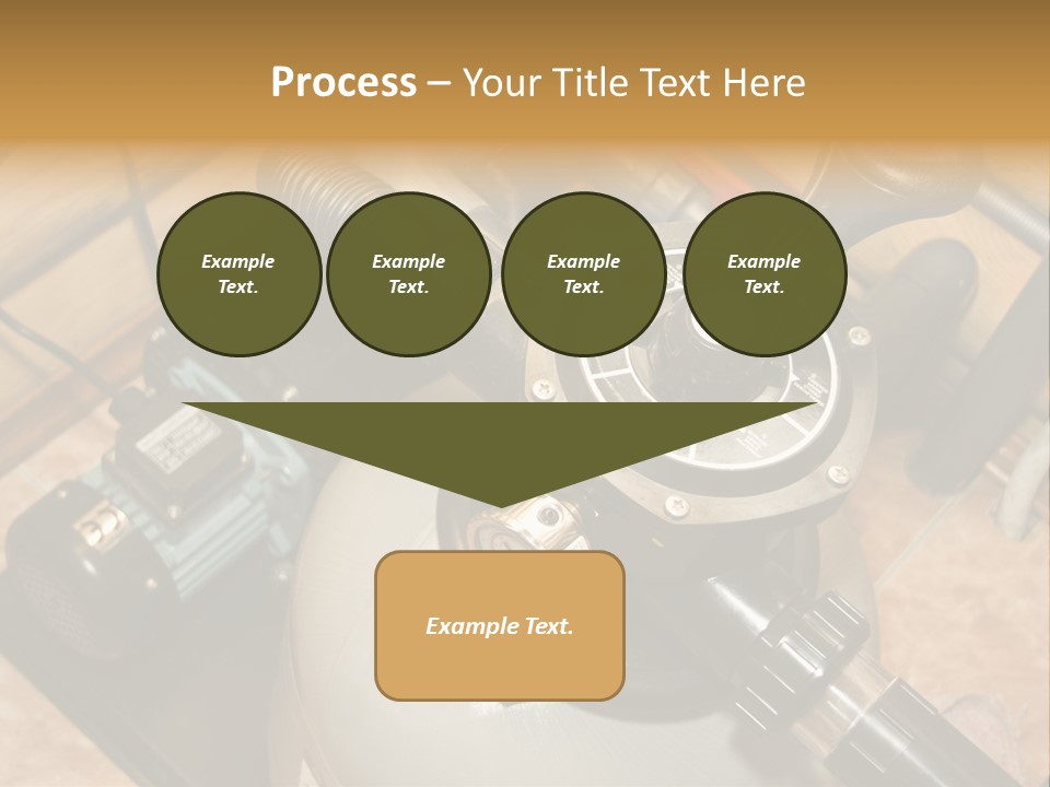 A Power Source With A Wrench On Top Of It PowerPoint Template