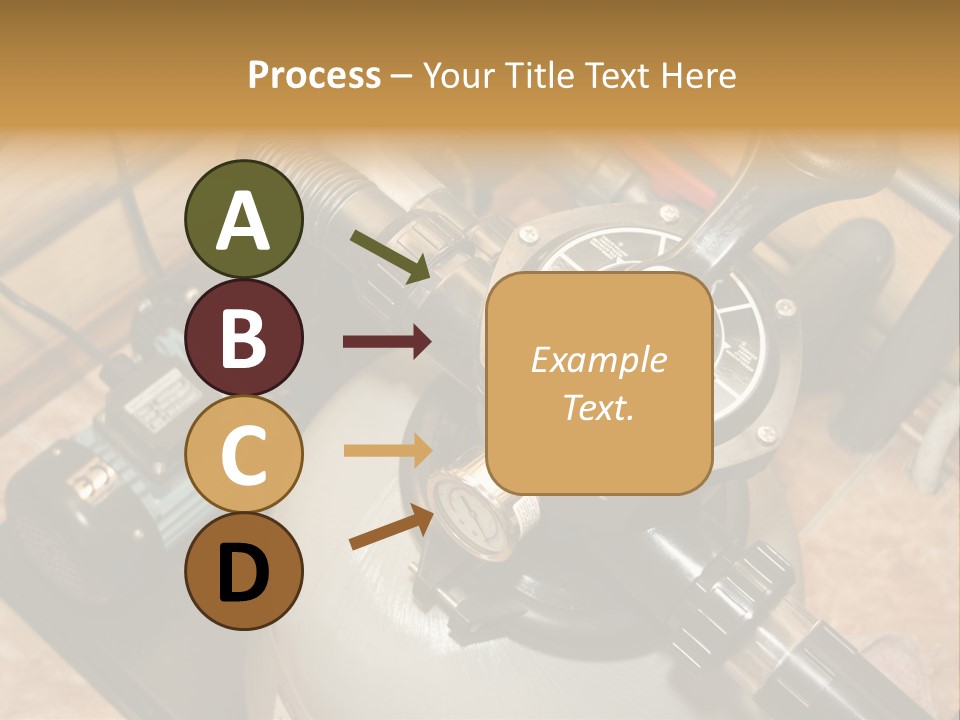 A Power Source With A Wrench On Top Of It PowerPoint Template